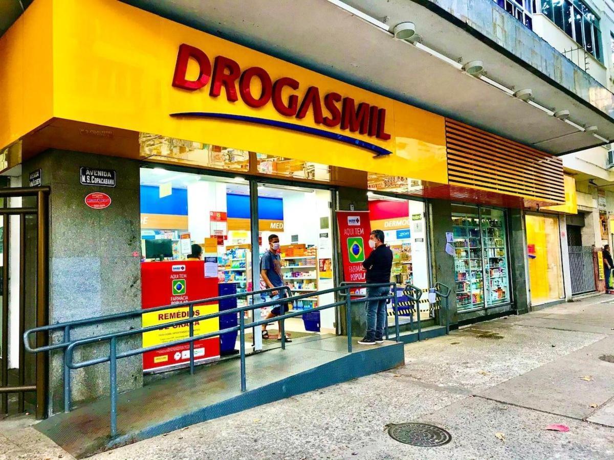 Encantos De Copacabana - 5 Hospedes E Praia Рио де Жанейро Екстериор снимка